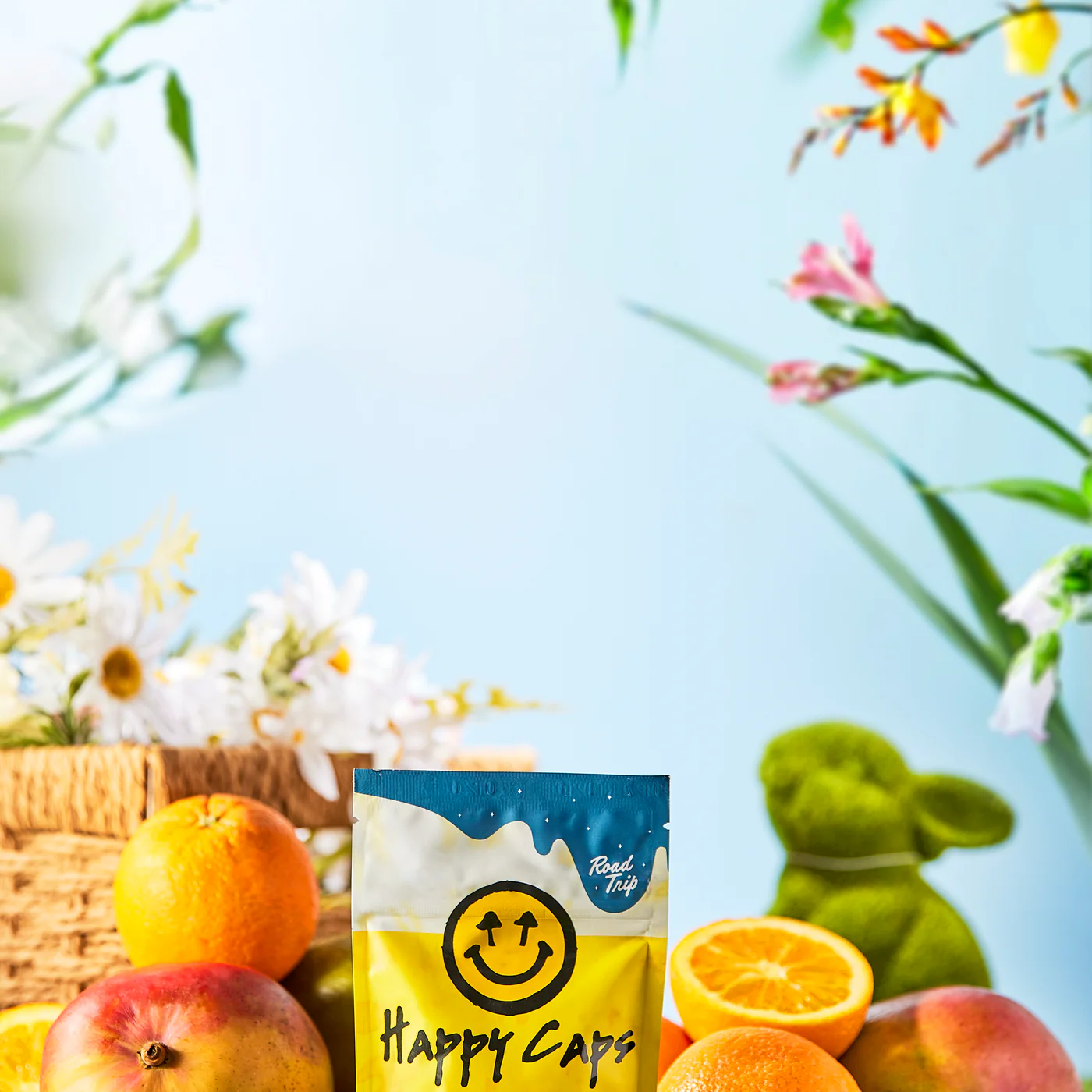Road Trip x Happy Caps™ - MICRODOSED Gummies + Functional Mushrooms - Citrus Sunrise - Image 3