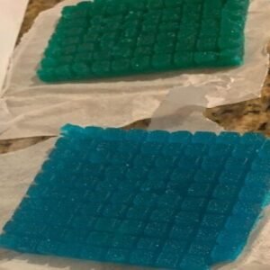 Acid gel tabs
