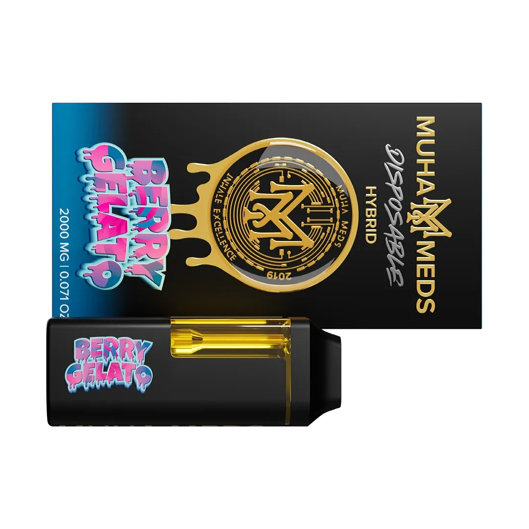 Berry Gelato Muha Meds Disposable