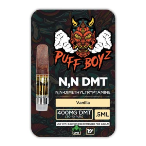 Vanilla Puff boyz N,N DMT : 400MG/0.5ML (30-40 Pulls)