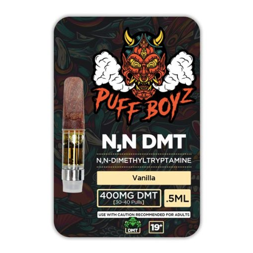 Vanilla Puff boyz N,N DMT : 400MG/0.5ML (30-40 Pulls)
