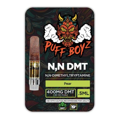 Pear Puff boyz N,N DMT : 400MG/0.5ML (30-40 Pulls)