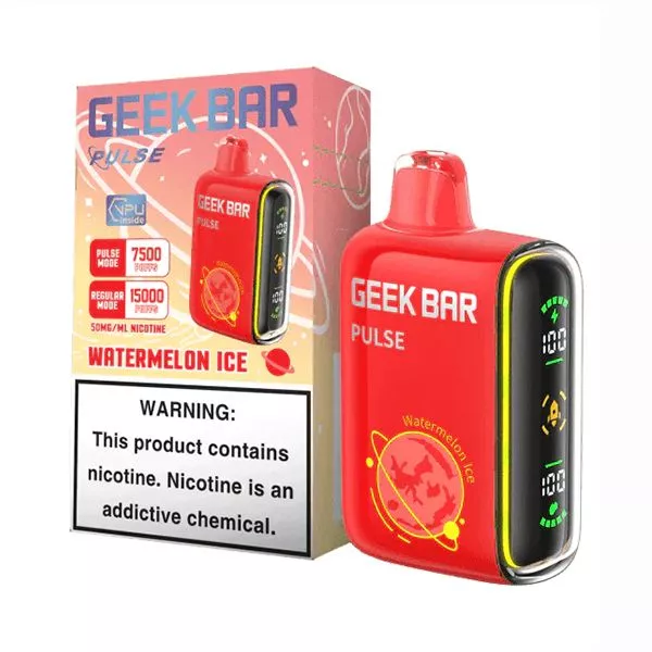 Watermelon Ice Geek Bar Pulse 15000 Disposable