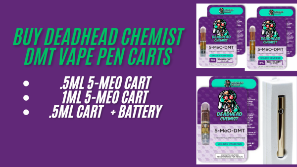 DeadHead Chemist DMT Vape Pen + Cart + Battery