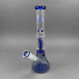 Grace Glass Bong 'Blue Helix'