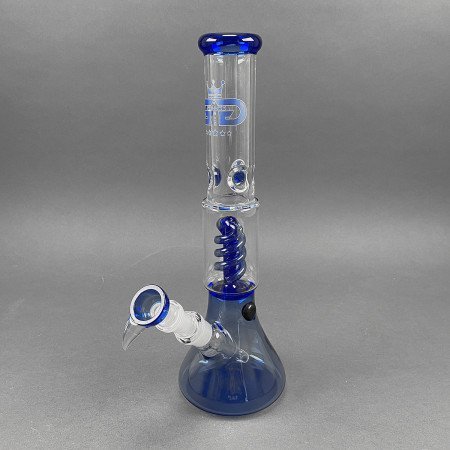 Grace Glass Bong 'Blue Helix'