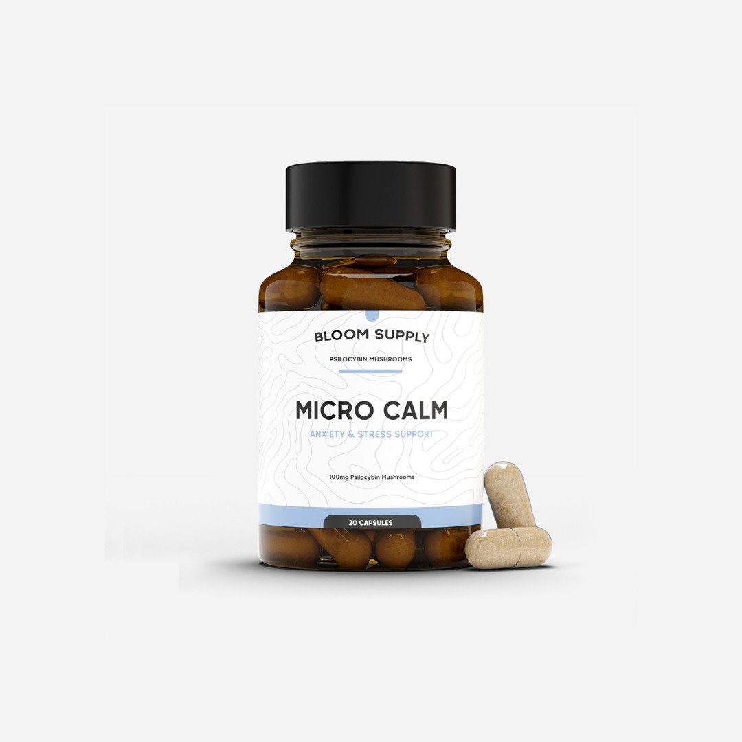 Micro Calm Microdose Mushroom Capsules - Image 4