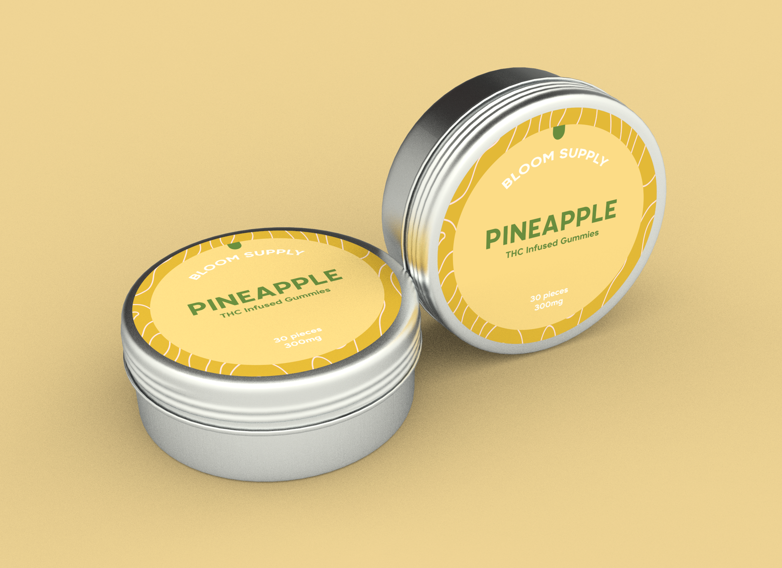 Pineapple – THC Infused Gummies - Image 2