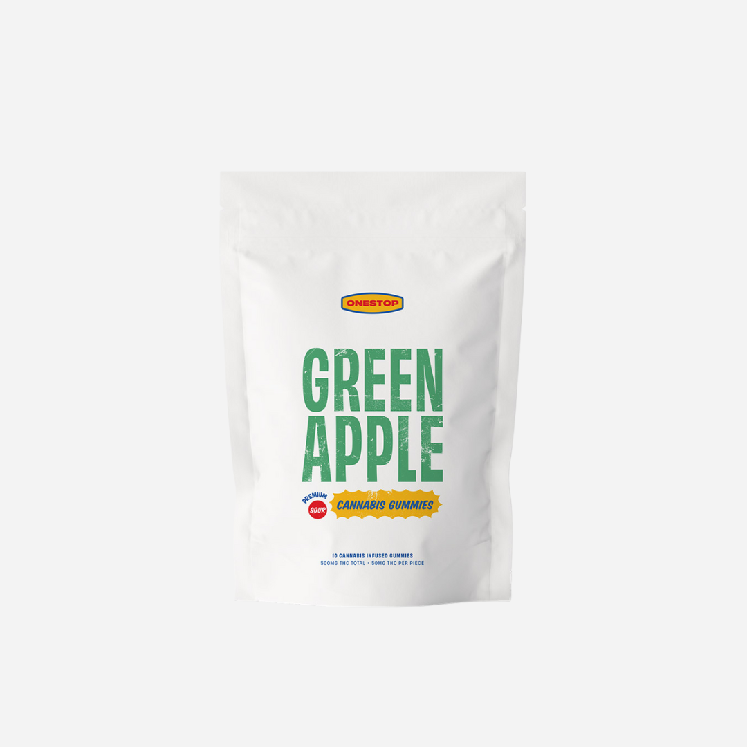 Sour Green Apple – THC Infused Gummies - Image 5