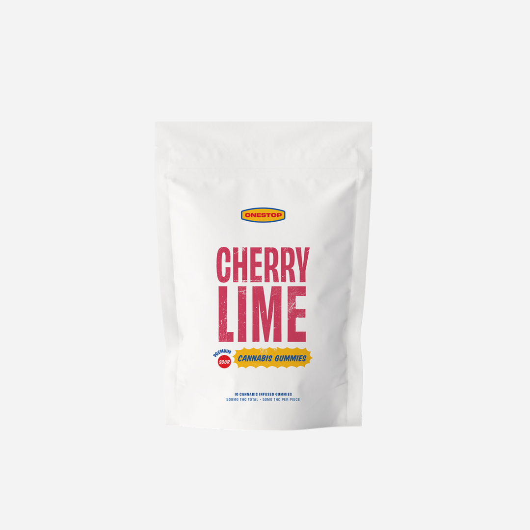 Sour Cherry Lime – THC Infused Gummies - Image 5