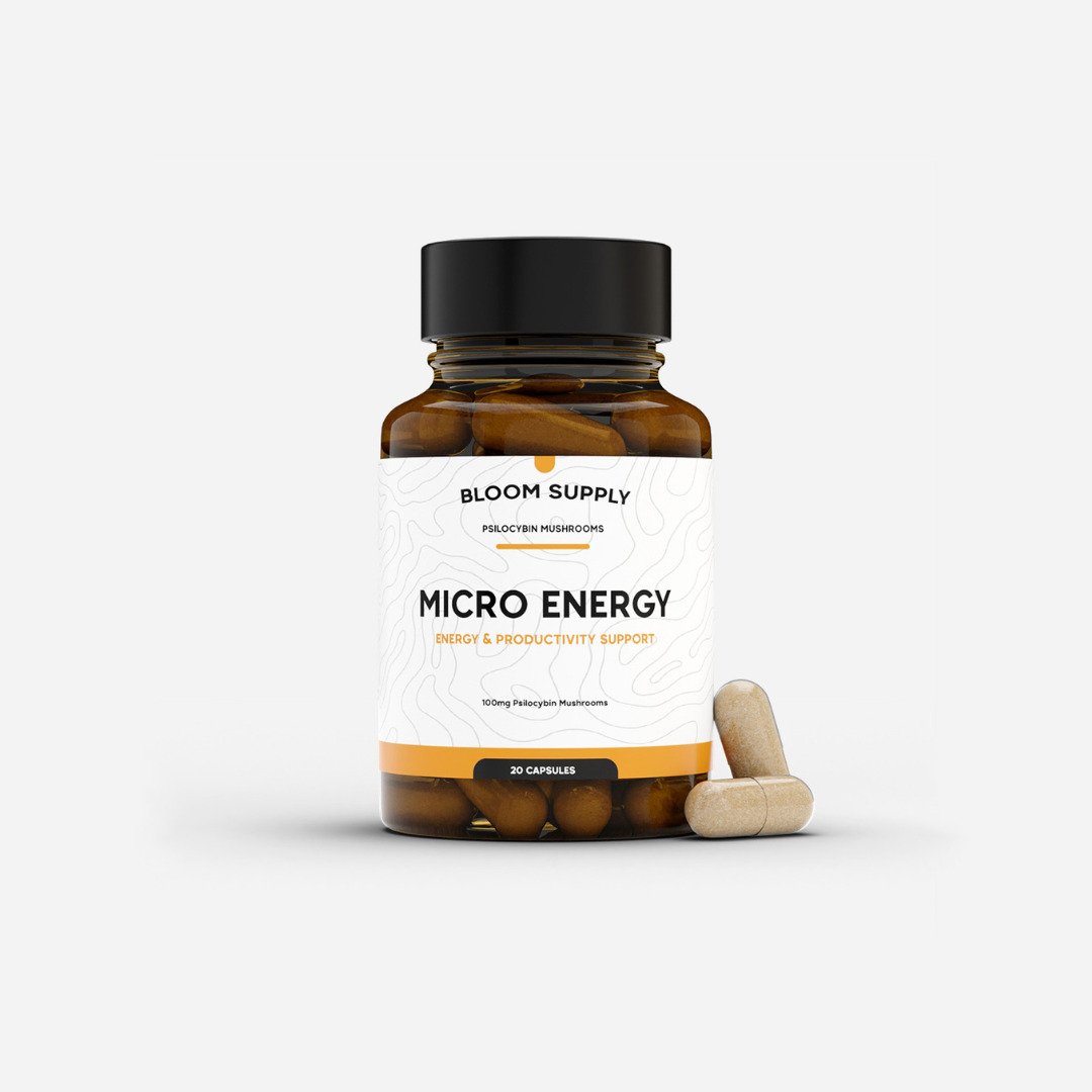 Micro Energy Microdose Mushroom Capsules - Image 4